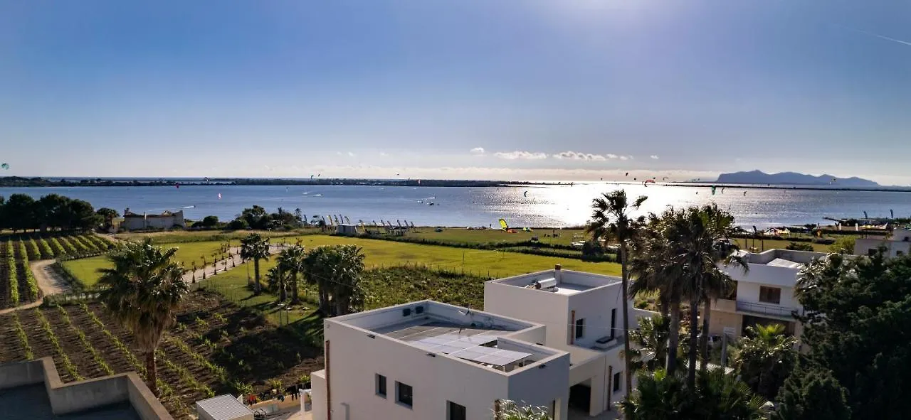 Casa A Palm Kite Paradise, At Lagoon - Lo Stagnone Kite Spot location